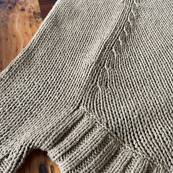 Michael Kors Poncho Cape Cardigan Sweater with zipper & toggles size Medium - Picture 8 of 16